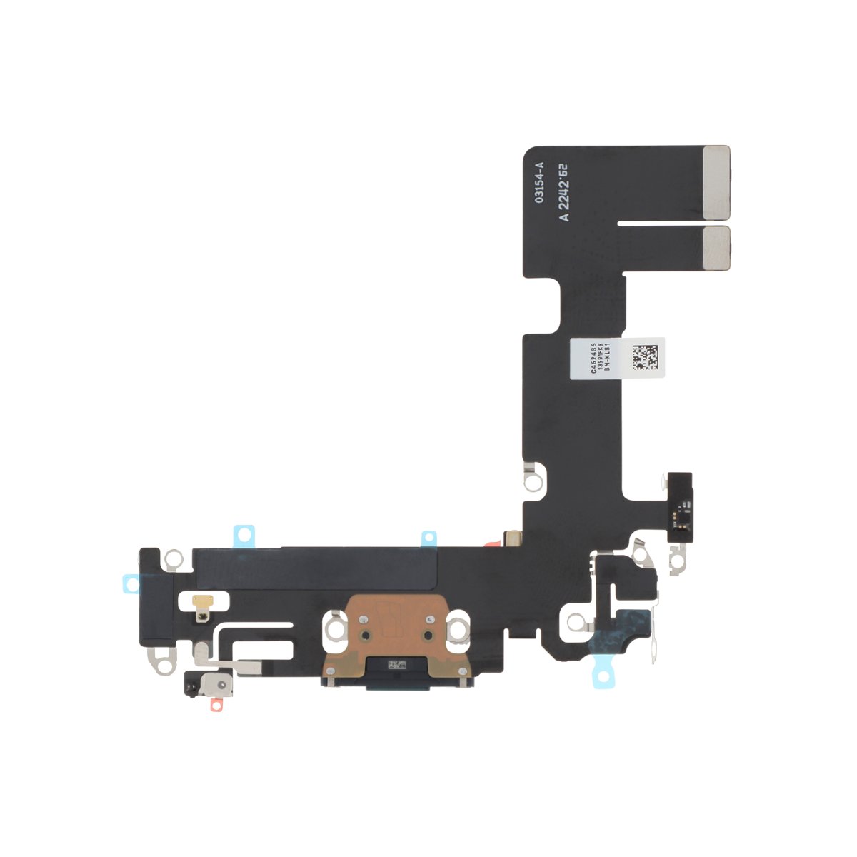 Connecteur de charge iPhone 13 – Minuit – Qualité d'origine