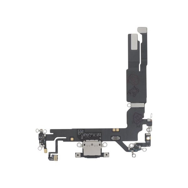 Connecteur de charge iPhone 16 – Noir – Qualité d'origine