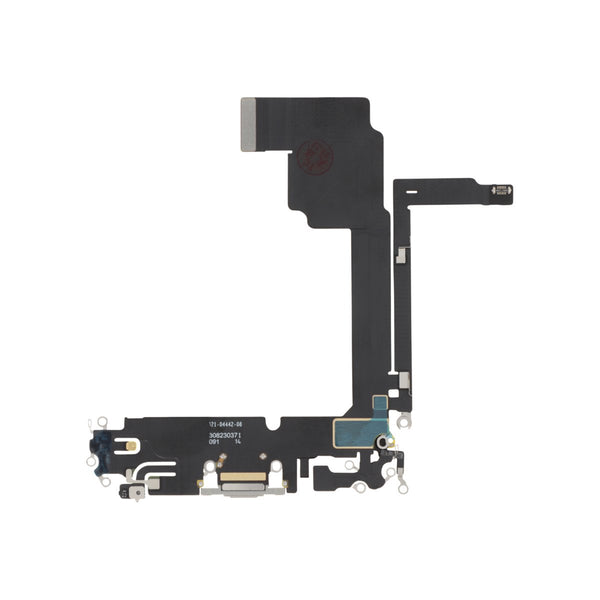 Connecteur de charge iPhone 15 Pro Max – Titane Blanc – Qualité d'origine