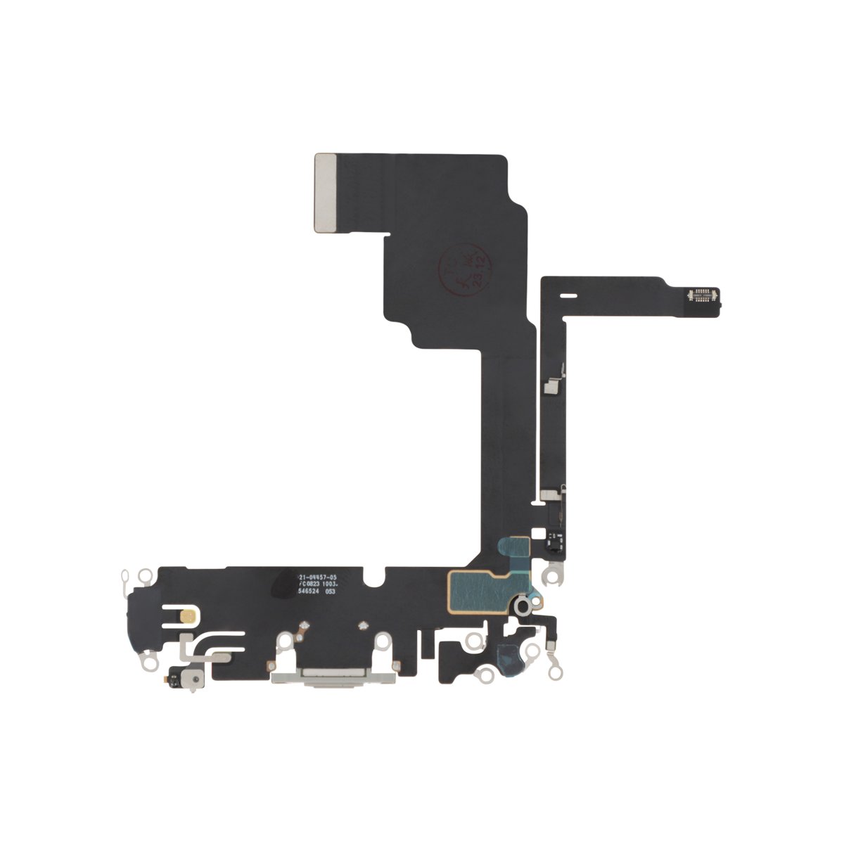 Connecteur de charge iPhone 15 Pro – Titane Blanc – Qualité d'origine