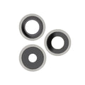 Lentille caméra complète iPhone 14 Pro / 14 Pro Max – Argent – lot de 3
