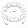 Câble USB-C vers Lightning 3 m