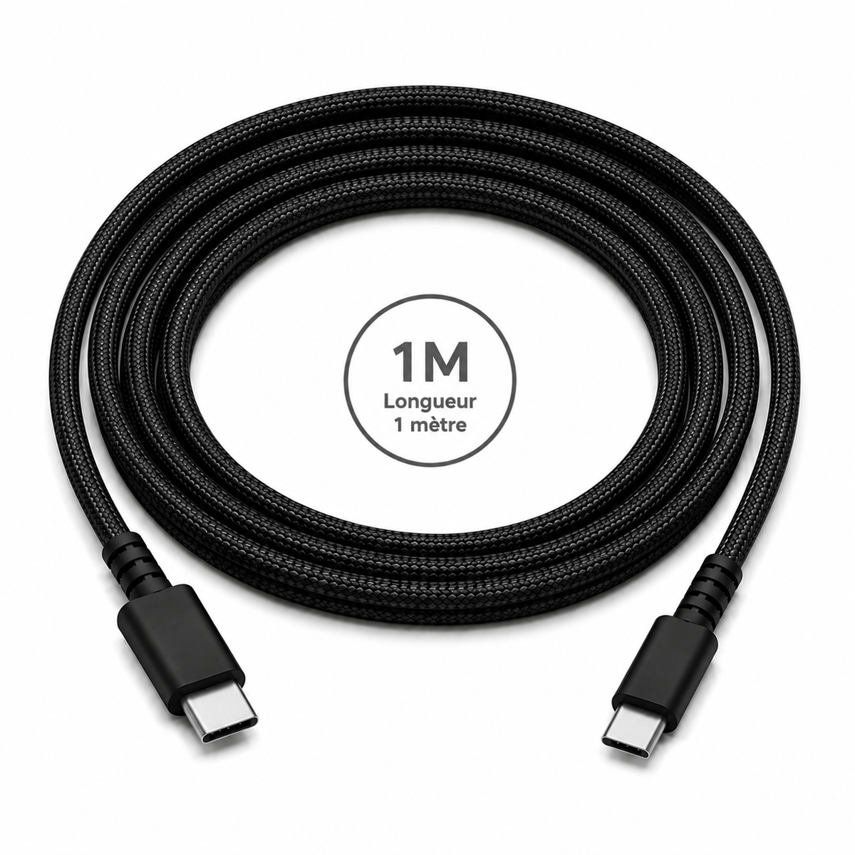 Câble USB-C vers USB-C 1 m renforcé