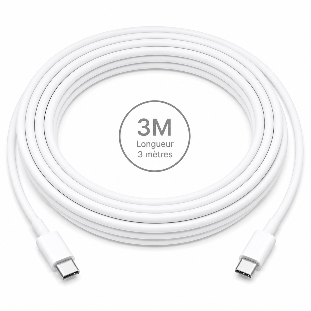 Câble USB-C vers USB-C 3 m