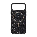 Coque MagSafe Givrée strass – Noir