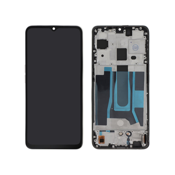 Écran complet Oppo Find X2 Lite – Blanc – Qualité d'origine – avec châssis