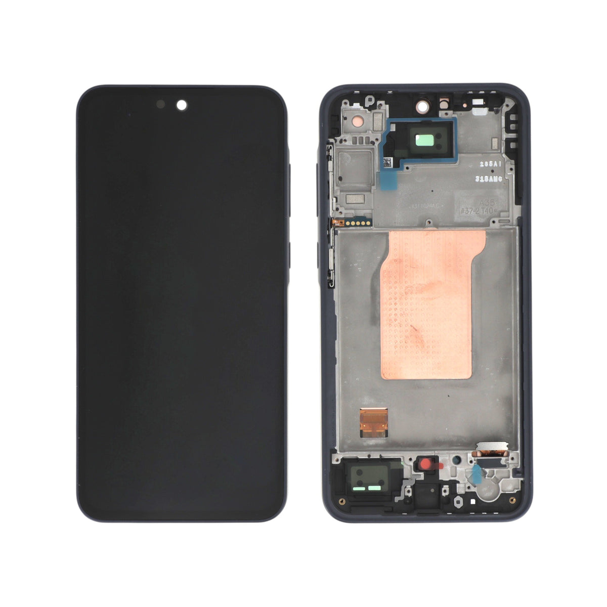 Écran complet Galaxy A35 – Bleu Nuit – Original Samsung (Service Pack)