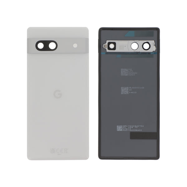 Vitre arrière Pixel 7a – Neige – Original Google (Service Pack)