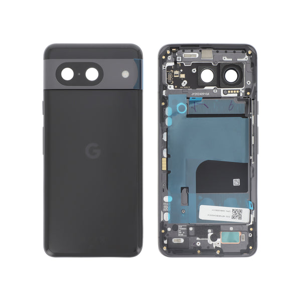 Vitre arrière volcanique Pixel 8 – Noir – Original Google (Service Pack)