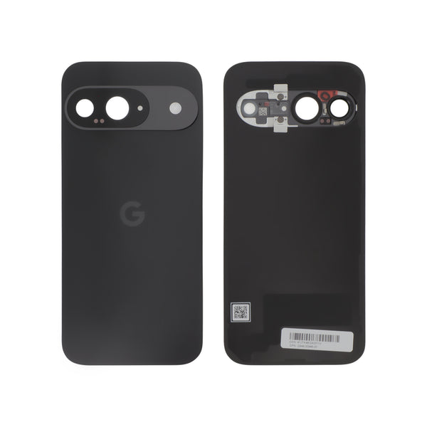 Vitre arrière volcanique Pixel 9 – Noir – Original Google (Service Pack)