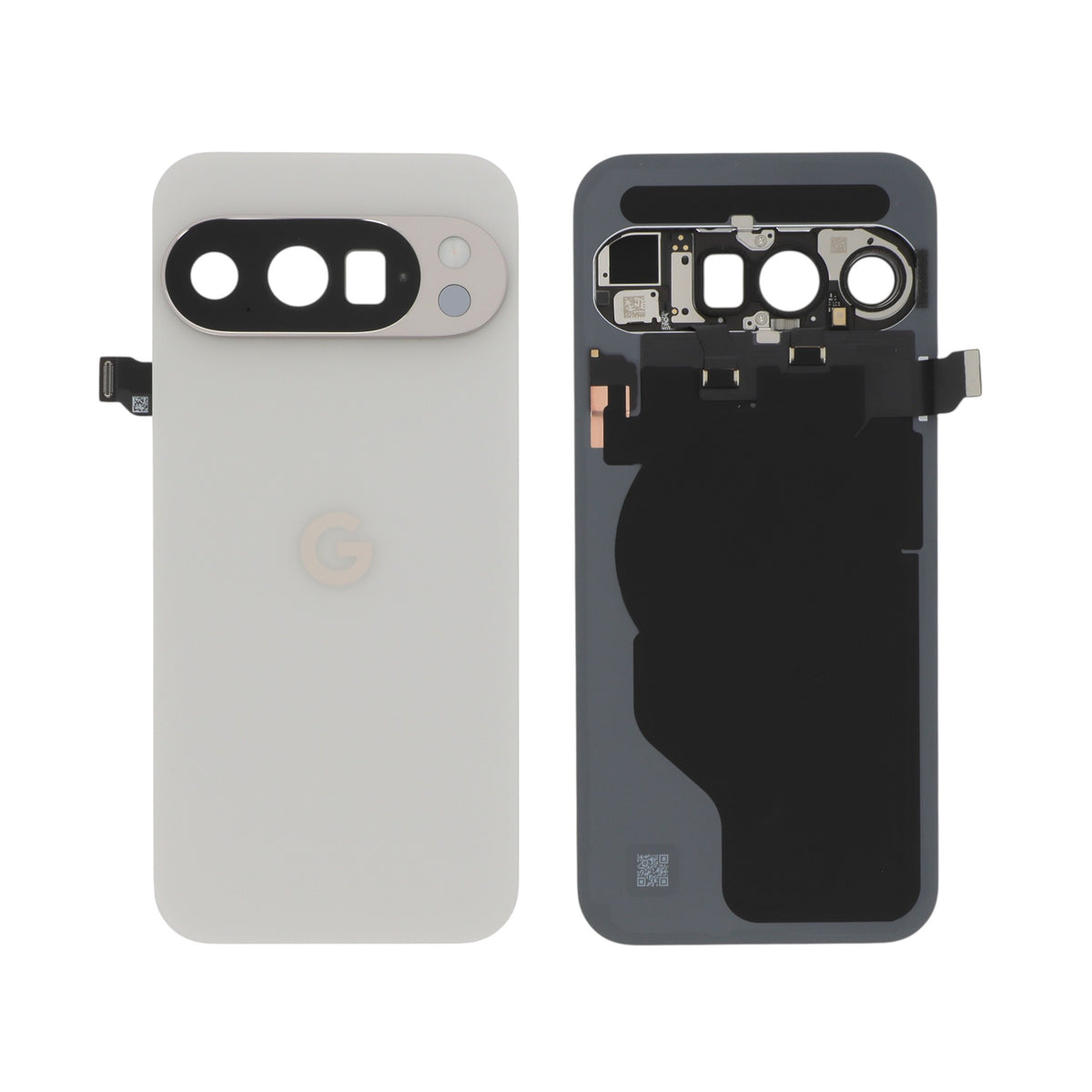 Vitre arrière Pixel 10 Pro – Porcelaine – Original Google (Service Pack)