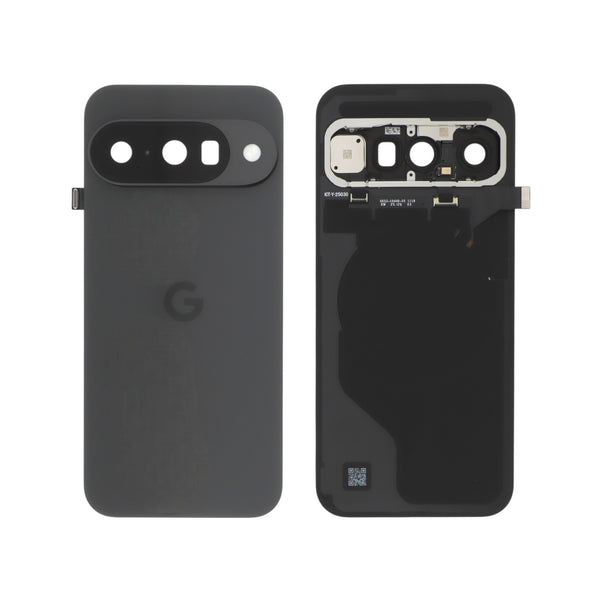 Vitre arrière volcanique Pixel 10 – Noir – Original Google (Service Pack)