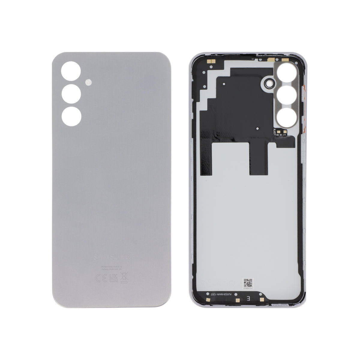 Vitre arrière Galaxy A14 – Argent – Original Samsung (Service Pack)