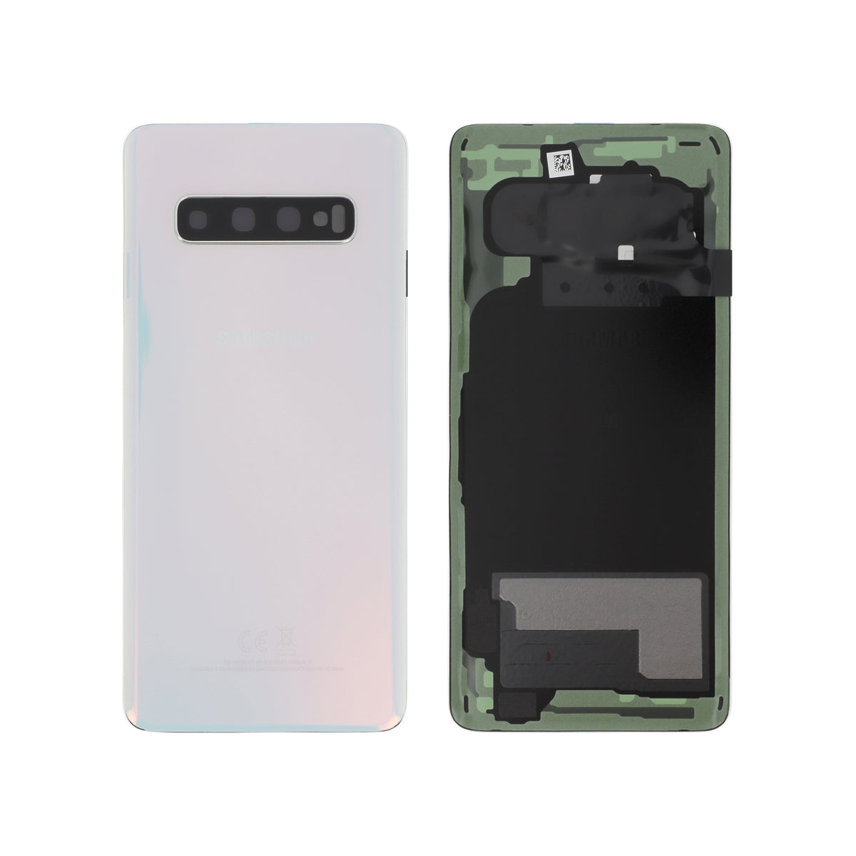 Vitre arrière Galaxy S10 – Blanc – Original Samsung (Service Pack)