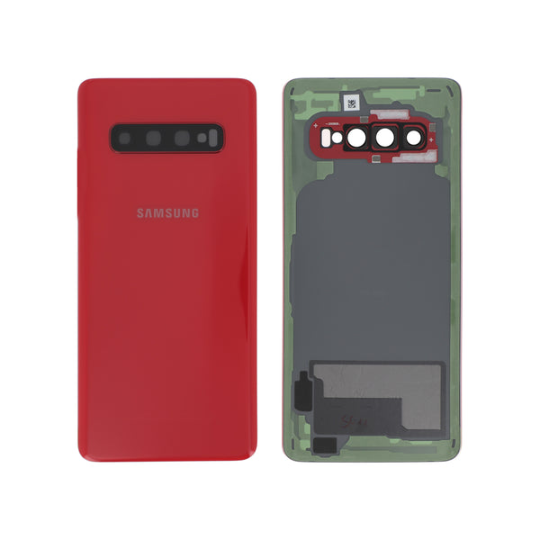 Vitre arrière Galaxy S10 – Rouge – Original Samsung (Service Pack)