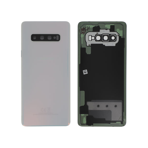 Vitre arrière prime Galaxy S10+ – Blanc – Original Samsung (Service Pack)