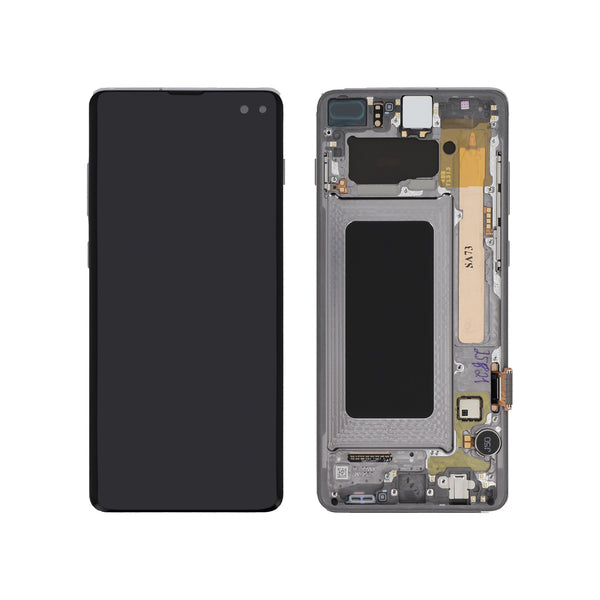 Écran complet Galaxy S10+ – Noir – Original Samsung (Service Pack)