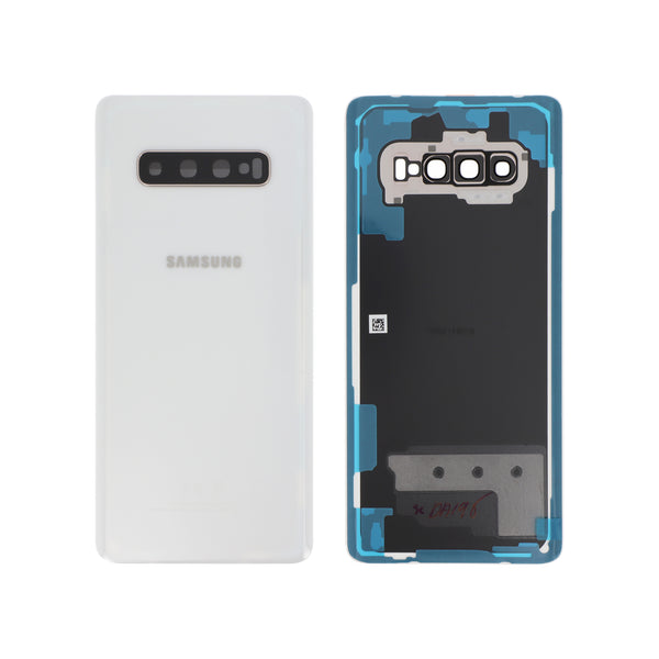 Vitre arrière Galaxy S10+ – Blanc Céramique – Original Samsung (Service Pack)