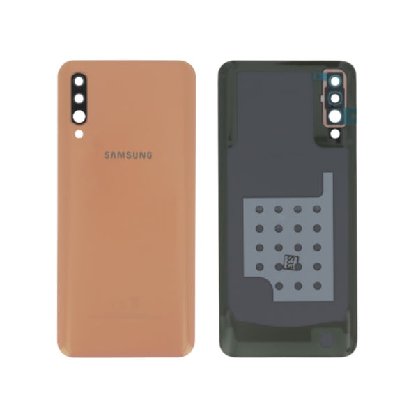 Vitre arrière Galaxy A50 – Corail – Original Samsung (Service Pack)