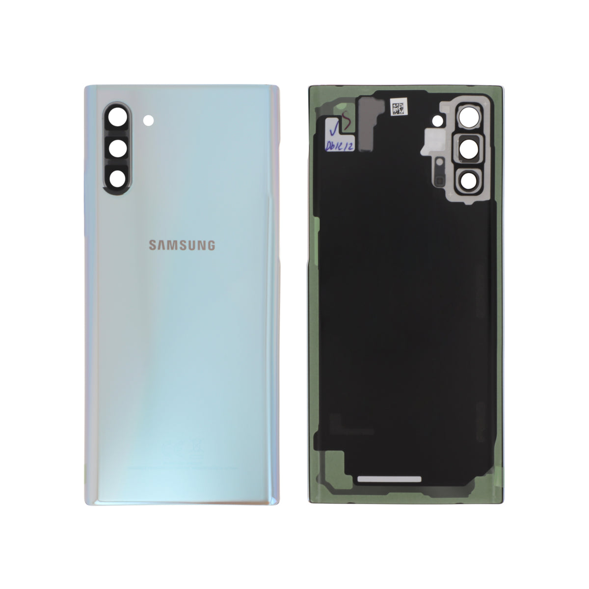 Vitre arrière Galaxy Note 10 – Argent – Original Samsung (Service Pack)