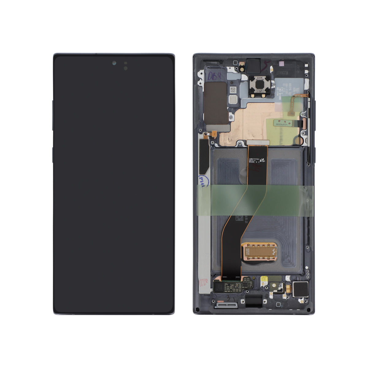 Écran complet Galaxy Note 10+ – Noir – Original Samsung (Service Pack)