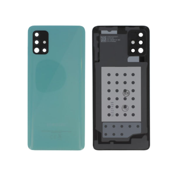 Vitre arrière Galaxy A51 – Bleu – Original Samsung (Service Pack)