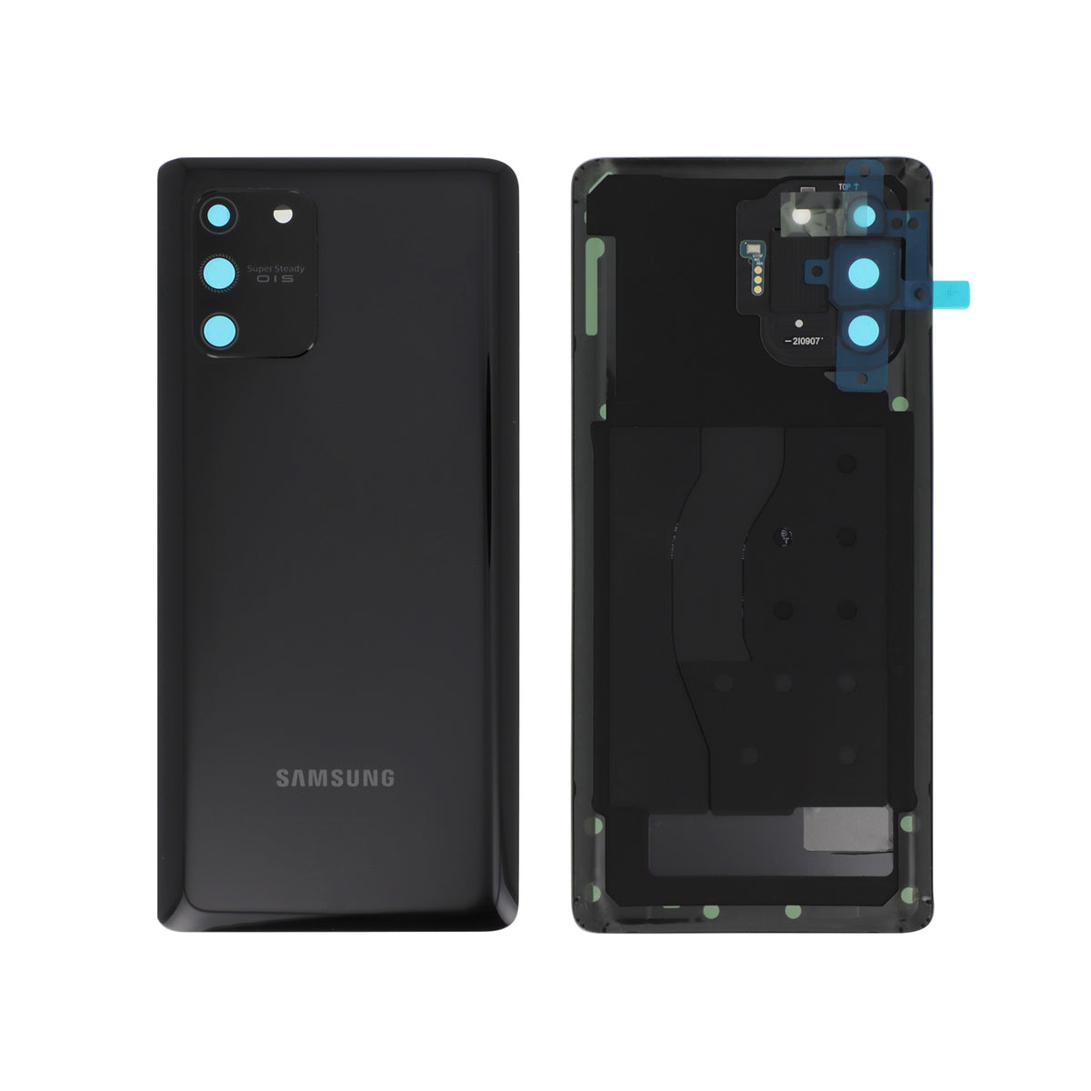 Vitre arrière Galaxy S10 Lite – Noir – Original Samsung (Service Pack)