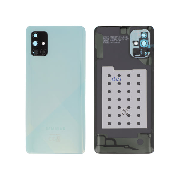 Vitre arrière Galaxy A71 – Bleu – Original Samsung (Service Pack)