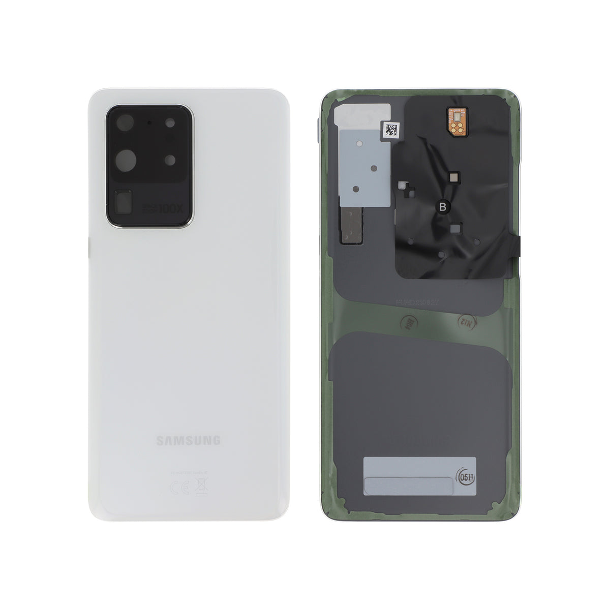 Vitre arrière Galaxy S20 Ultra – Blanc – Original Samsung (Service Pack)