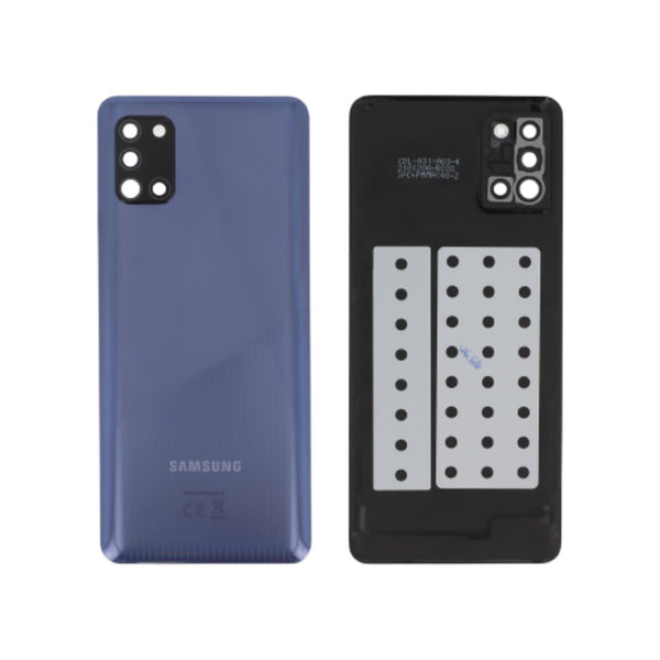 Vitre arrière Galaxy A31 – Bleu – Original Samsung (Service Pack)