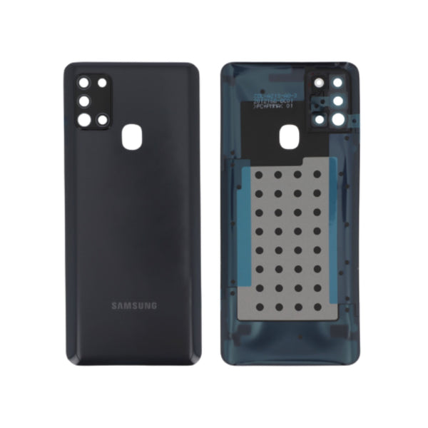 Vitre arrière Galaxy A21s – Noir – Original Samsung (Service Pack)