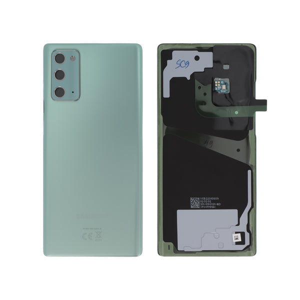Vitre arrière Galaxy Note 20 – Vert – Original Samsung (Service Pack)