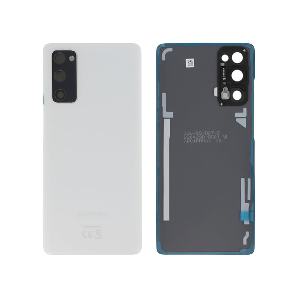Vitre arrière Galaxy S20 FE 5G / S20 FE – Blanc – Original Samsung (Service Pack)