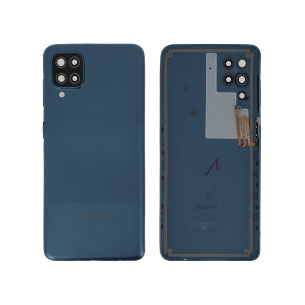 Vitre arrière Galaxy A12s / A12 – Bleu – Original Samsung (Service Pack)