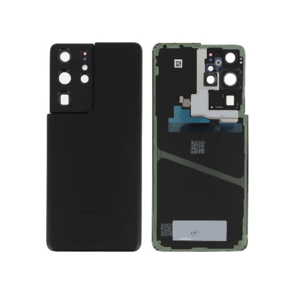 Vitre arrière Galaxy S21 Ultra – Noir – Original Samsung (Service Pack)