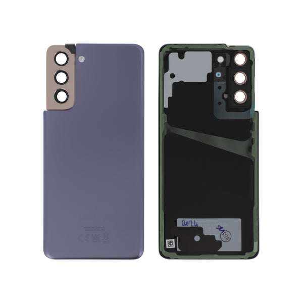 Vitre arrière Galaxy S21 – Violet – Original Samsung (Service Pack)