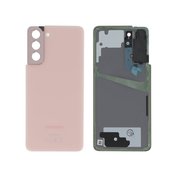 Vitre arrière Galaxy S21 – Rose – Original Samsung (Service Pack)