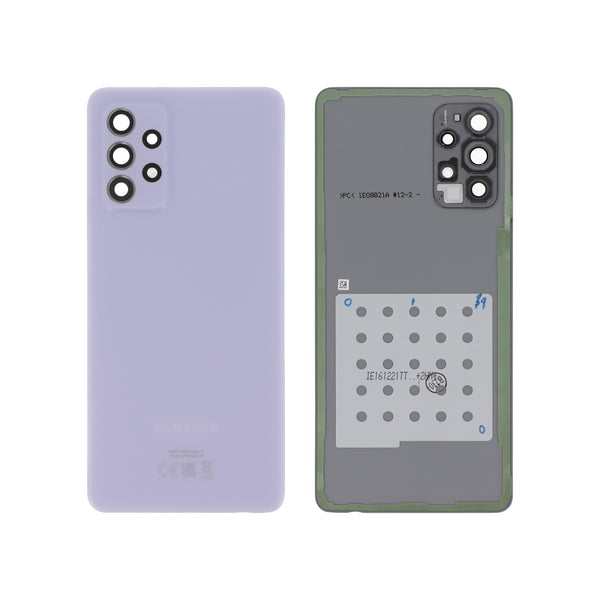 Vitre arrière Galaxy A72 – Violet – Original Samsung (Service Pack)