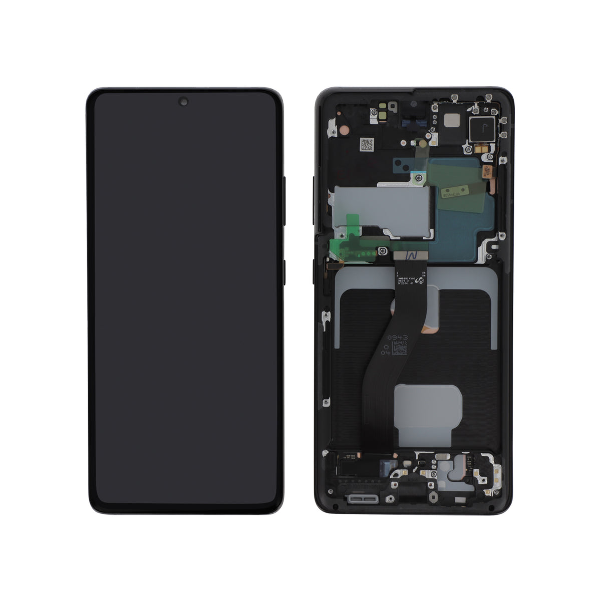 Écran complet Galaxy S21 Ultra – Noir – Original Samsung (Service Pack)