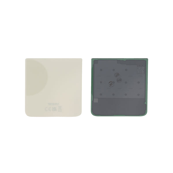 Vitre arrière Galaxy Z Flip3 – Beige – Original Samsung (Service Pack)