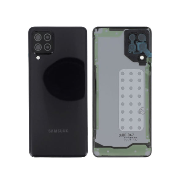 Vitre arrière Galaxy A22 – Noir – Original Samsung (Service Pack)