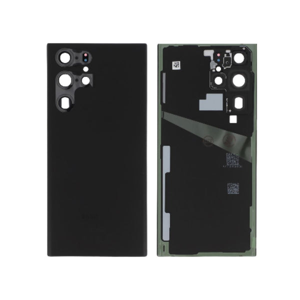 Vitre arrière Galaxy S22 Ultra – Noir – Original Samsung (Service Pack)