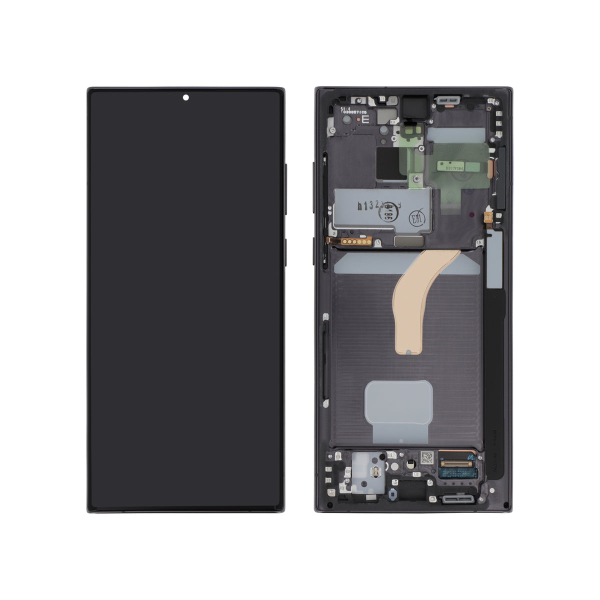 Écran complet Galaxy S22 Ultra – Noir – Original Samsung (Service Pack)