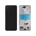 Écran complet Galaxy S22 – Blanc – Original Samsung (Service Pack)