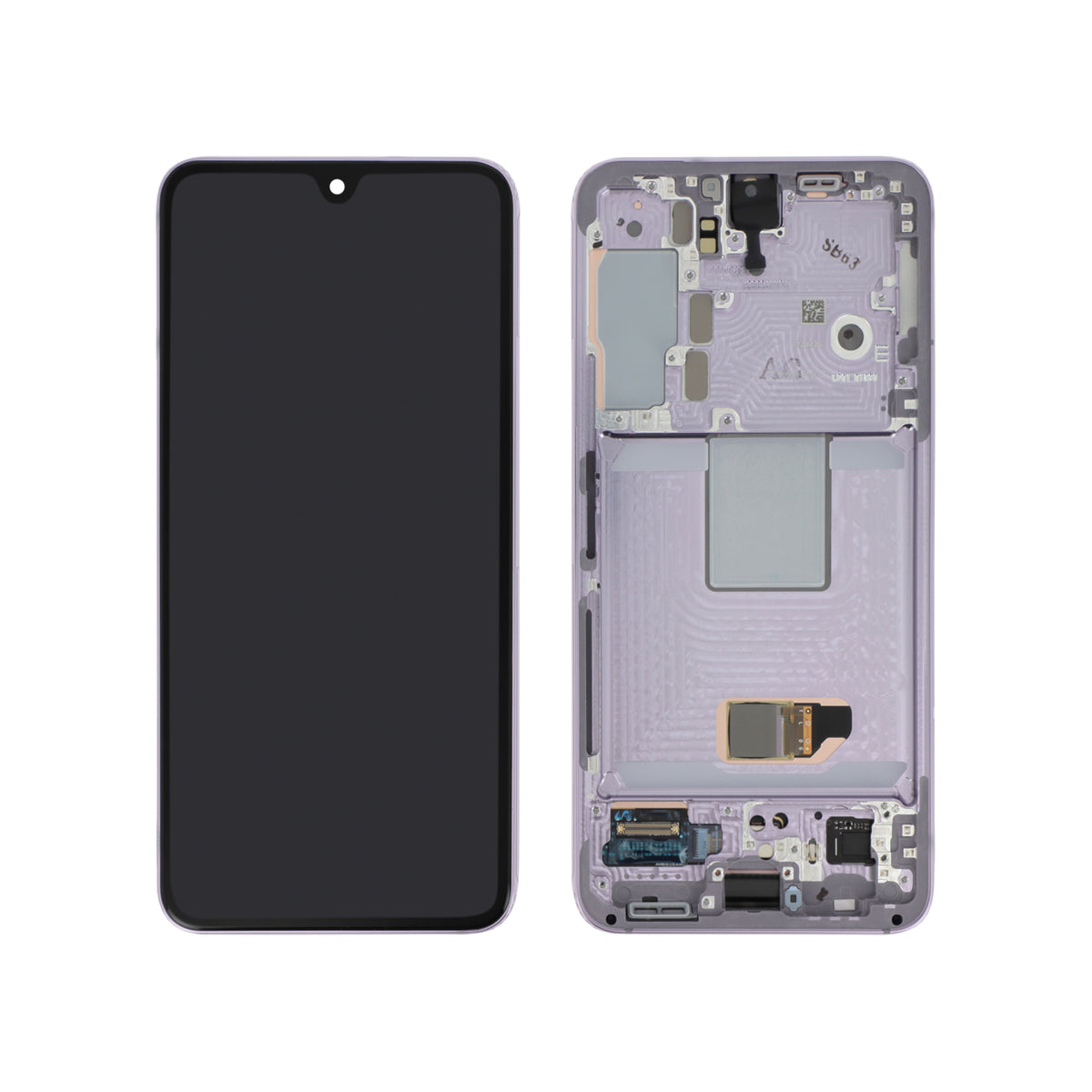 Écran complet Galaxy S22 – Violet – Original Samsung (Service Pack)