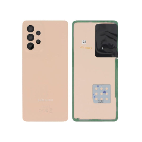 Vitre arrière Galaxy A53 – Orange – Original Samsung (Service Pack)