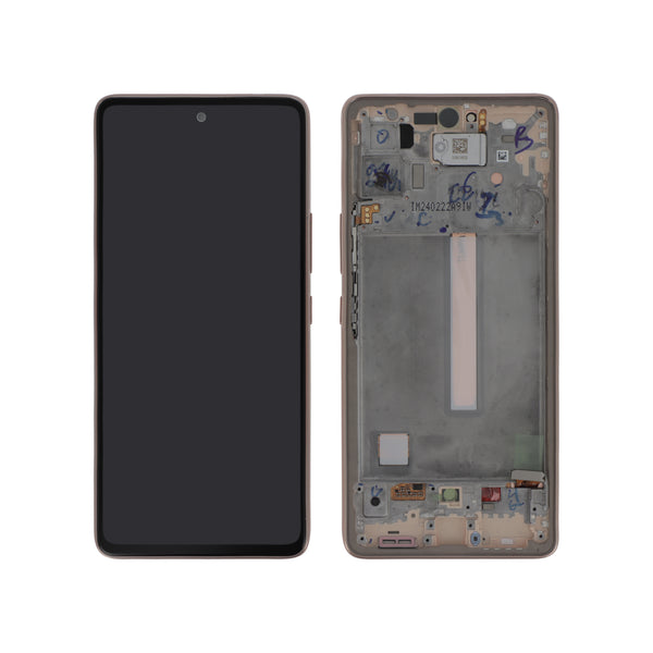 Écran complet Galaxy A53 – Pêche – Original Samsung (Service Pack)