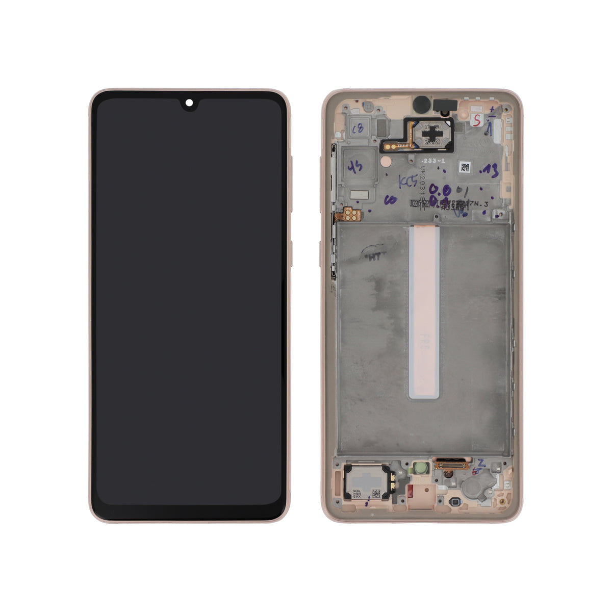 Écran complet Galaxy A33 – Pêche – Original Samsung (Service Pack)