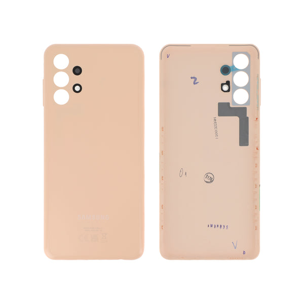 Vitre arrière Galaxy A13 – Pêche – Original Samsung (Service Pack)