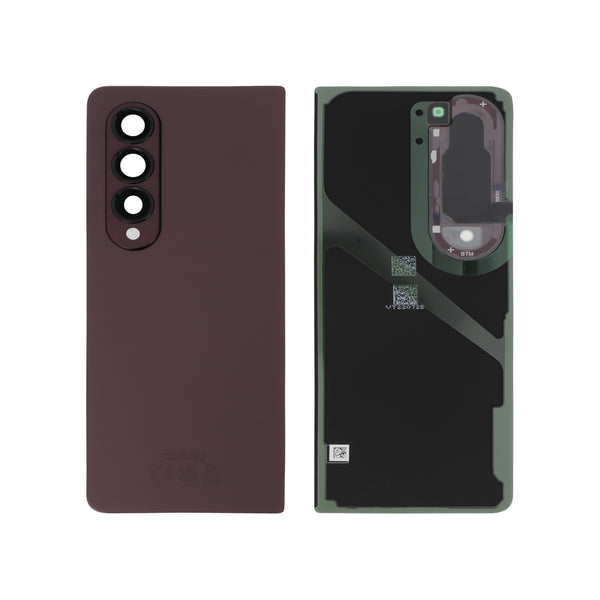 Vitre arrière Galaxy Z Fold4 – Bordeaux – Original Samsung (Service Pack)